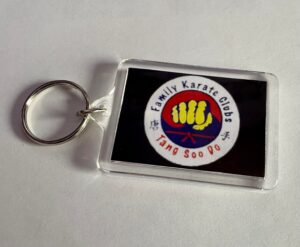 Family Karate Clubs Key Ring